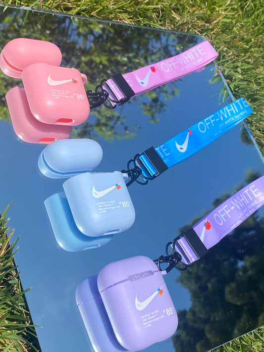 Off Airpod case solid colors (1&2 Gen)
